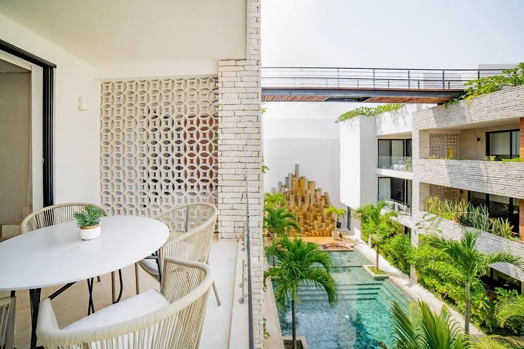 Sanctuaryamazing 3Brph Privatepool Beach Access Tulum Pueblo Appartement